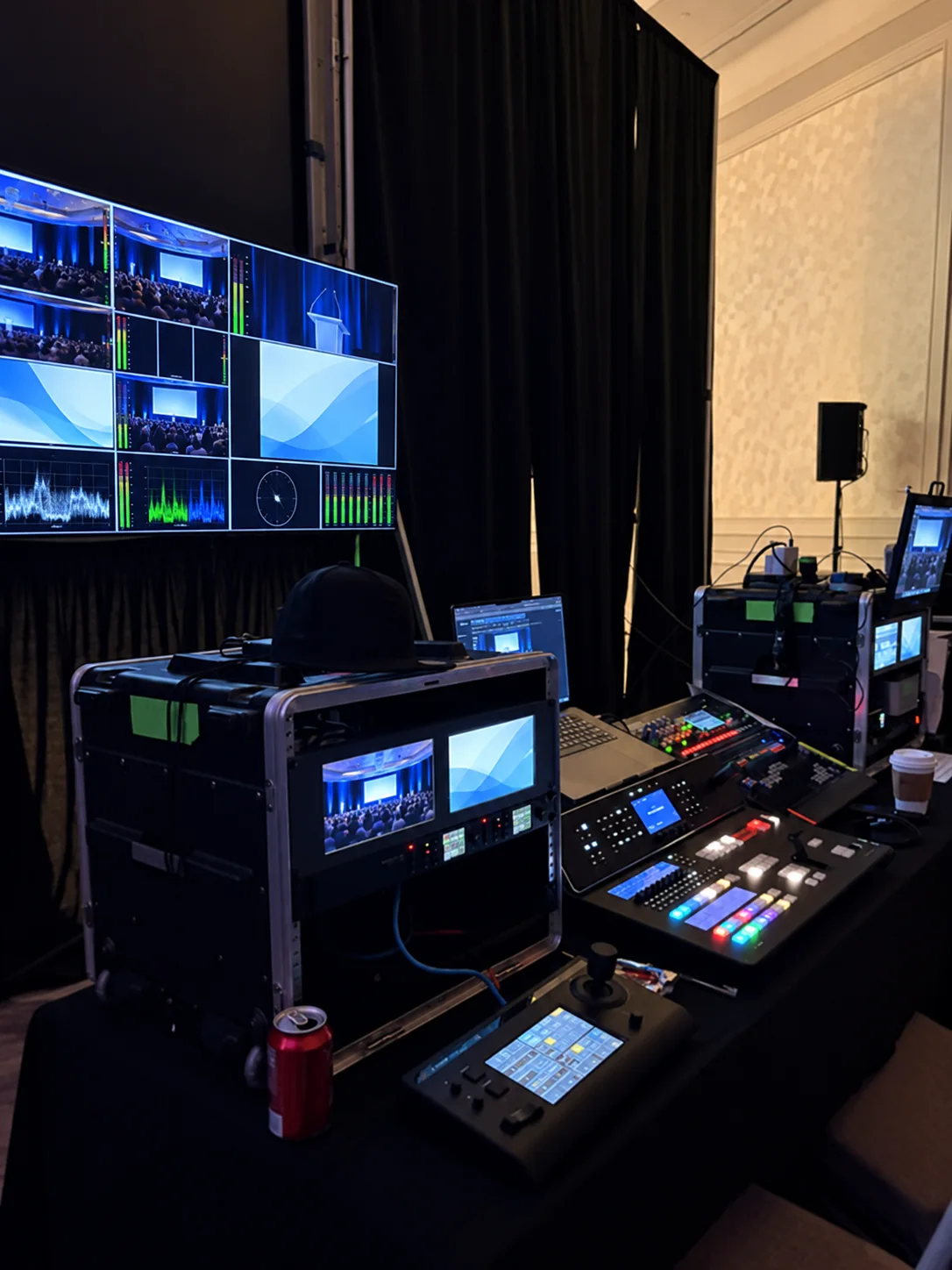 Live event production — Conference camera & AV crew