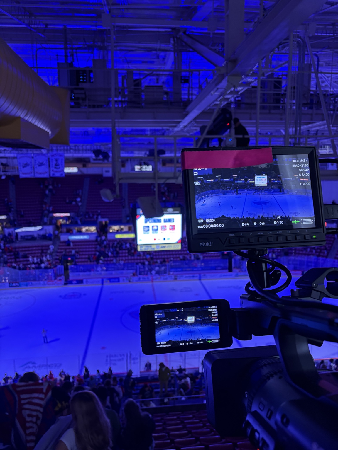 South Carolina Stingrays — Live hockey camera operation